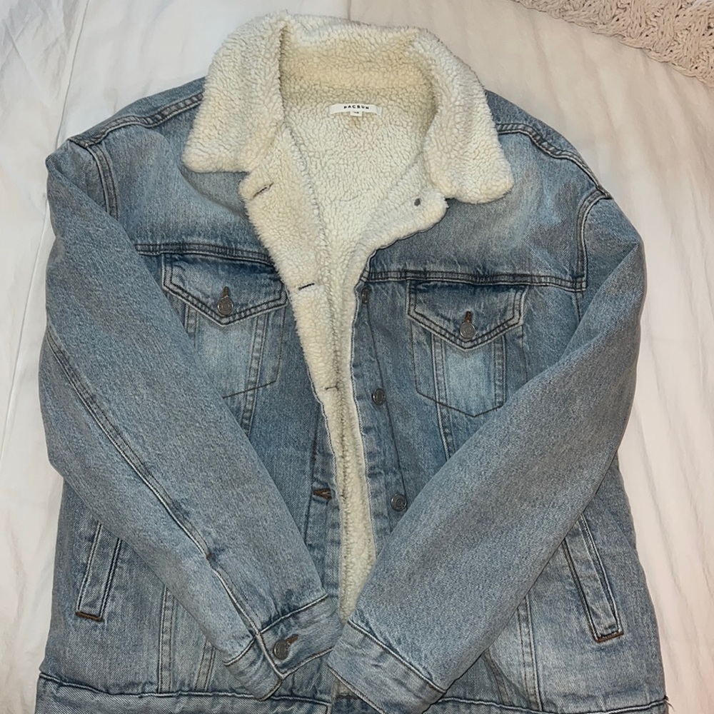 Pac Sun Fleece Lined Jacket